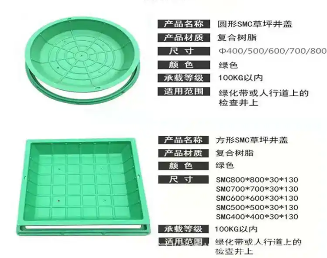 五指山树脂复合种植井盖展示