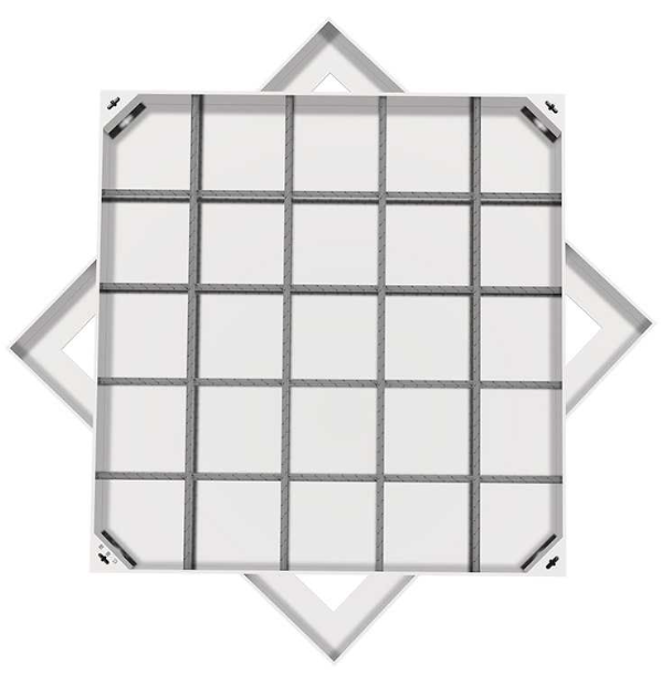 五指山不锈钢方井展示