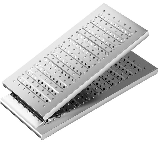 五指山不锈钢沟盖板展示